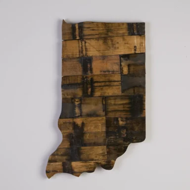 Indiana barrel stave cut out